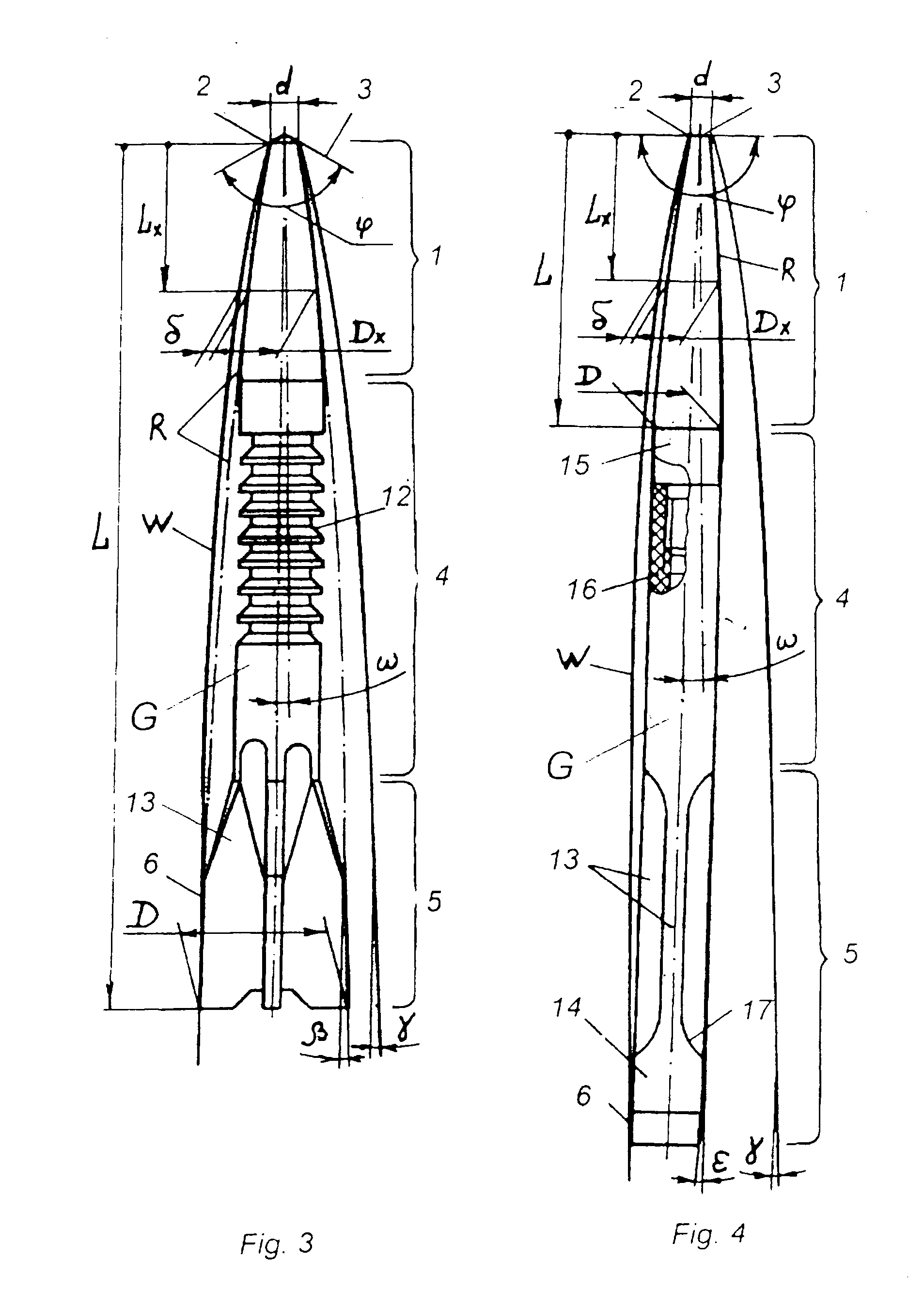 Cavitating core