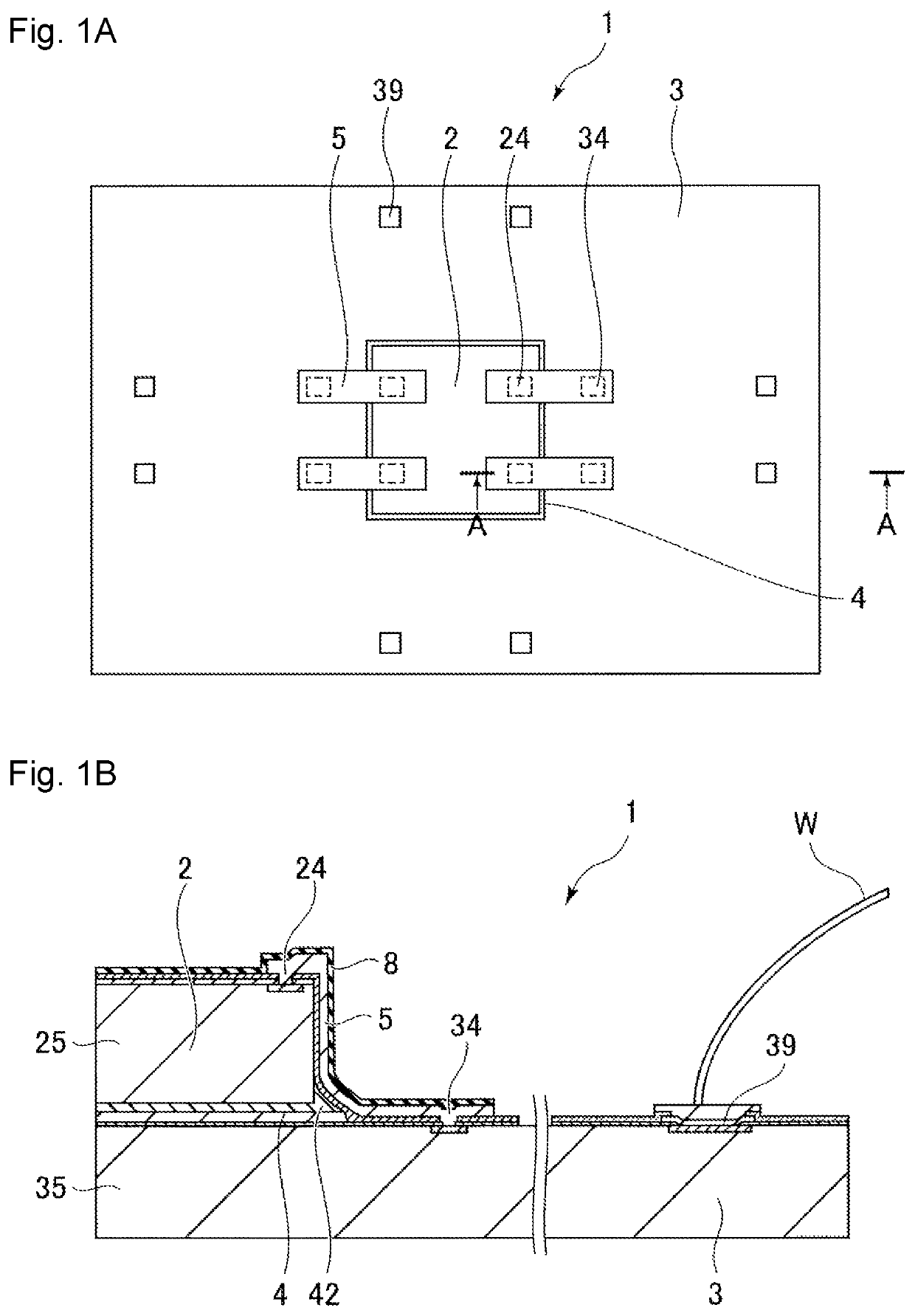 Stack of electrical components and method of producing the same