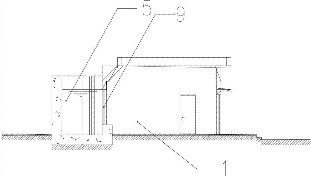 Fishway structure and fish-gathering method