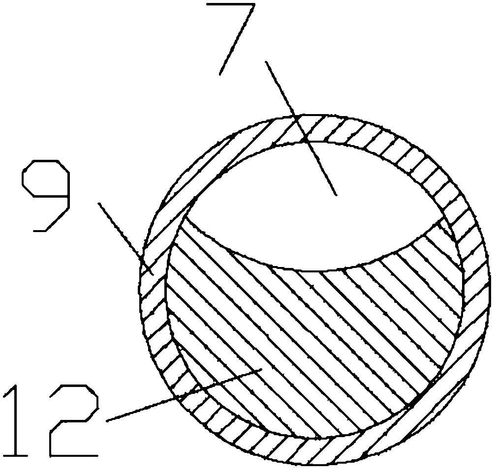 Turbo-charging system provided with moving part in exhaust pipe