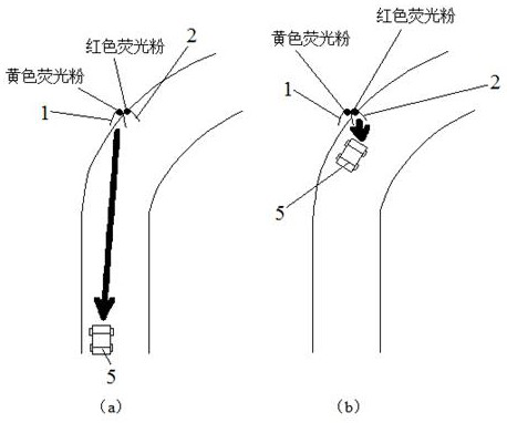 An energy-saving reflector that can be used for traffic safety indication