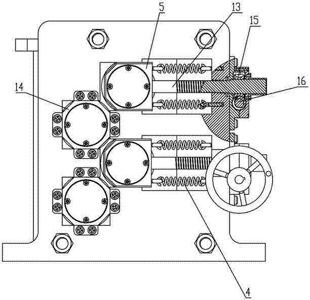 Small calendaring device for producing special sealing adhesive tape for full-automatic dyed film sealing machine