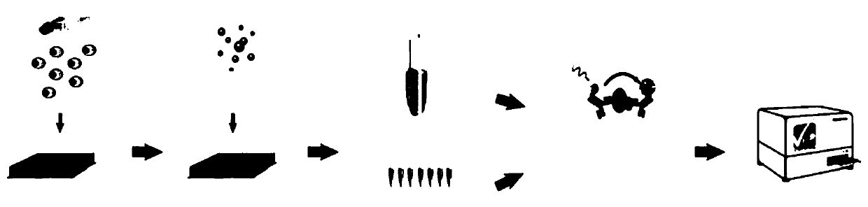 Method of detecting multiple cell factors simultaneously by HTFR (homogeneous time-resolved fluorescence) technique