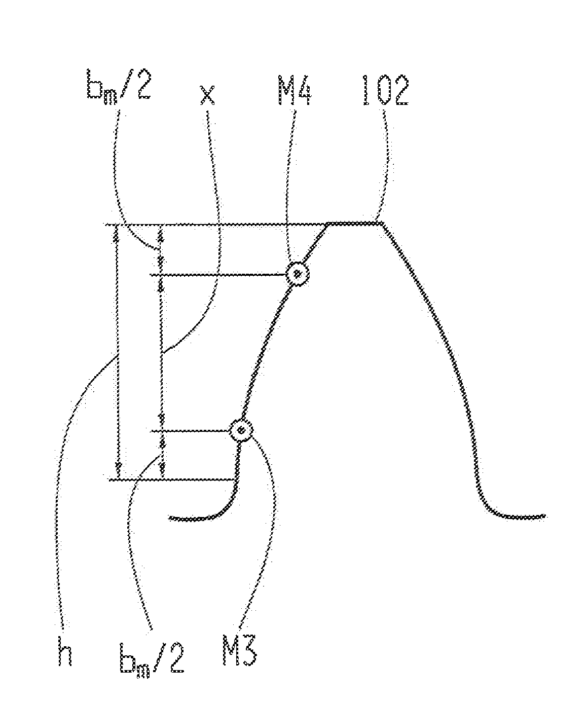 Method for calibrating a measuring device for inspecting surfaces on the basis of barkhausen noises for a specified component geometry