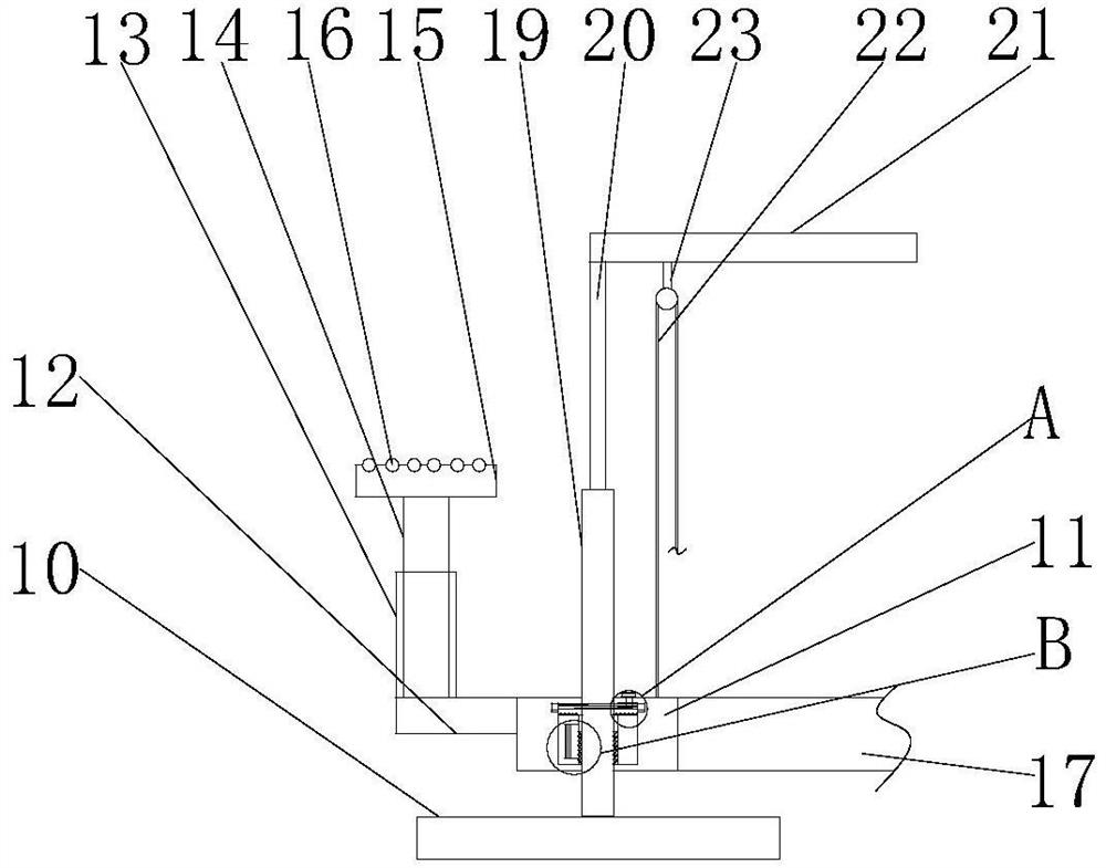 Auxiliary mounting bracket for water and electricity mounting