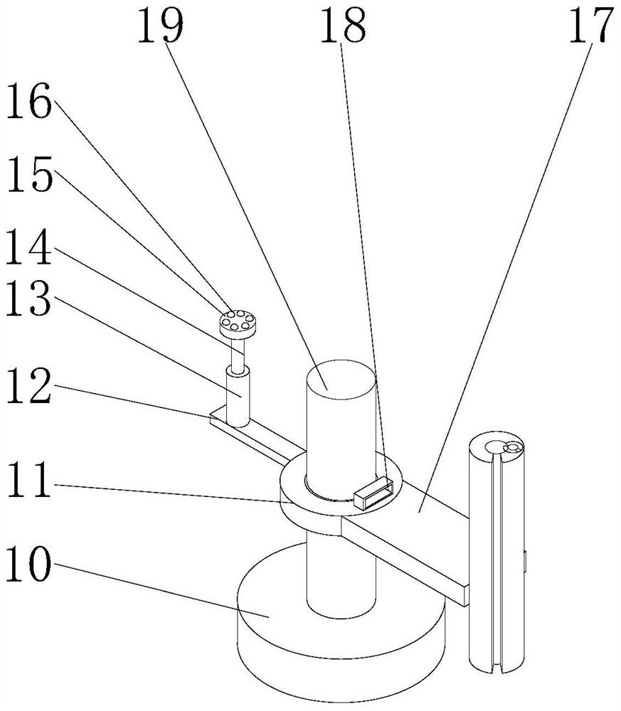 Auxiliary mounting bracket for water and electricity mounting