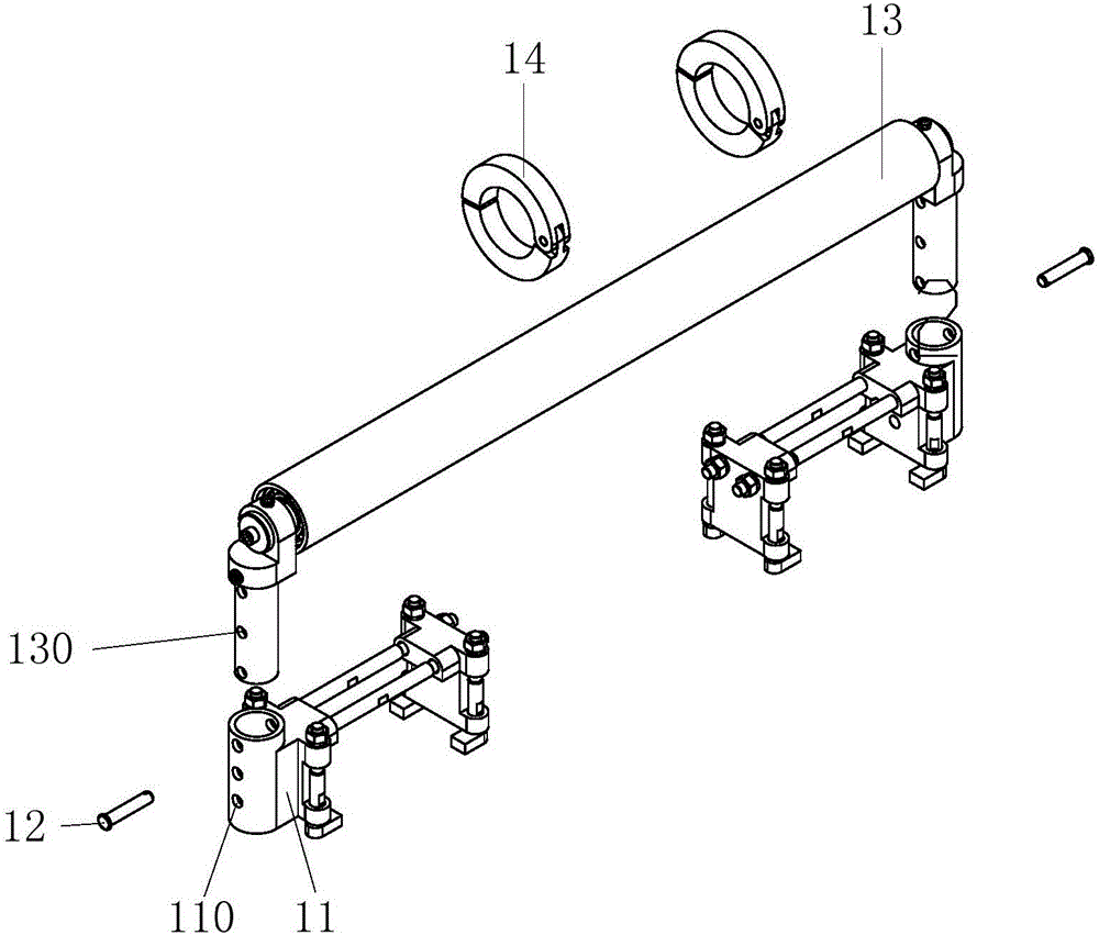 Detachable highway steel bridge carrying and erecting vehicle of average height installation