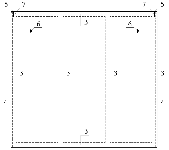 Prefabricated foam concrete composite wallboard for building infilled wall