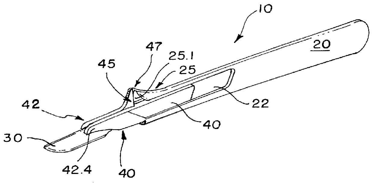 Disposable scalpel