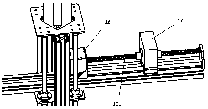 Intelligent detection balance lifting mechanical arm device