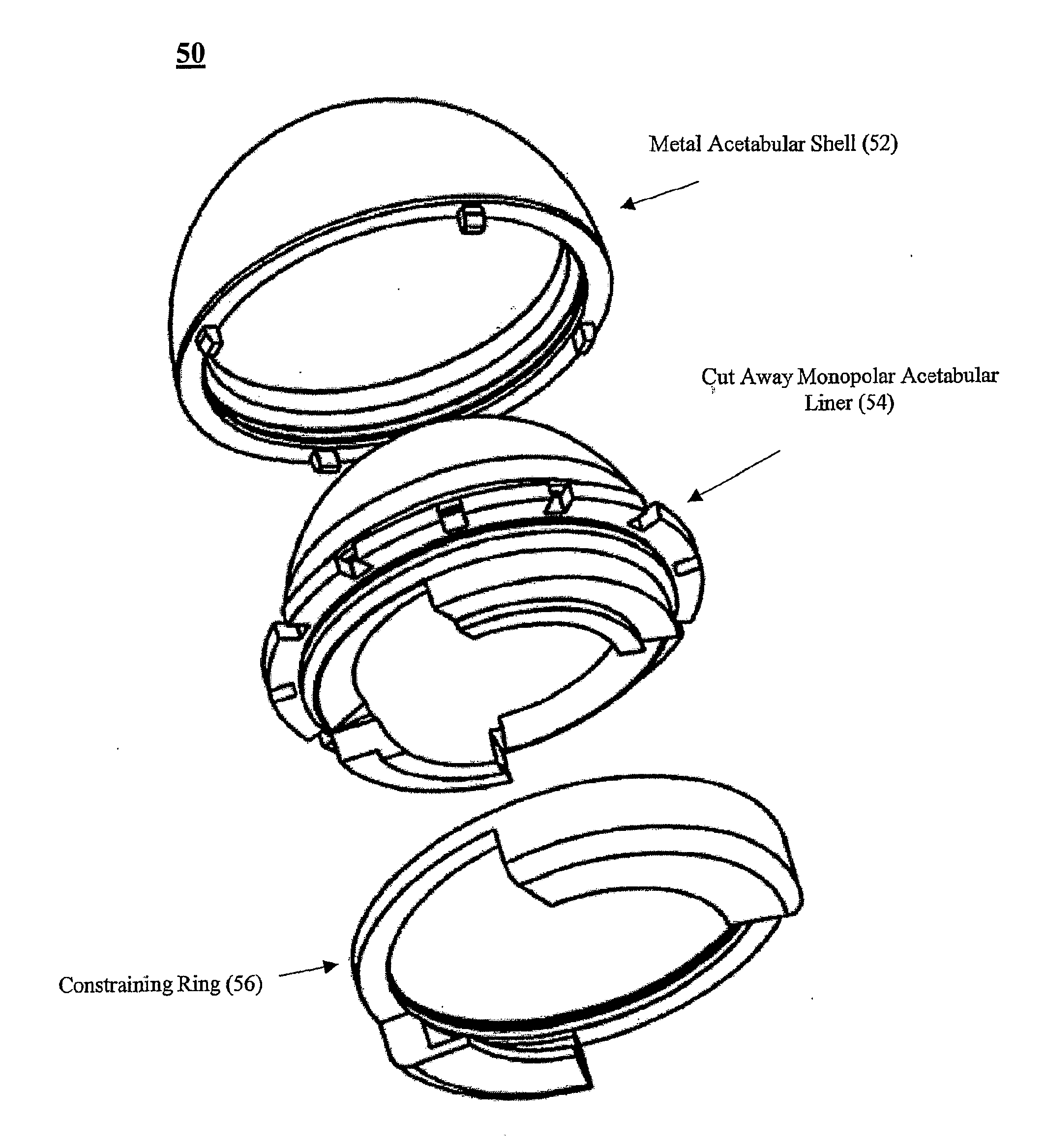 Acetabular components that decrease risks of dislocation