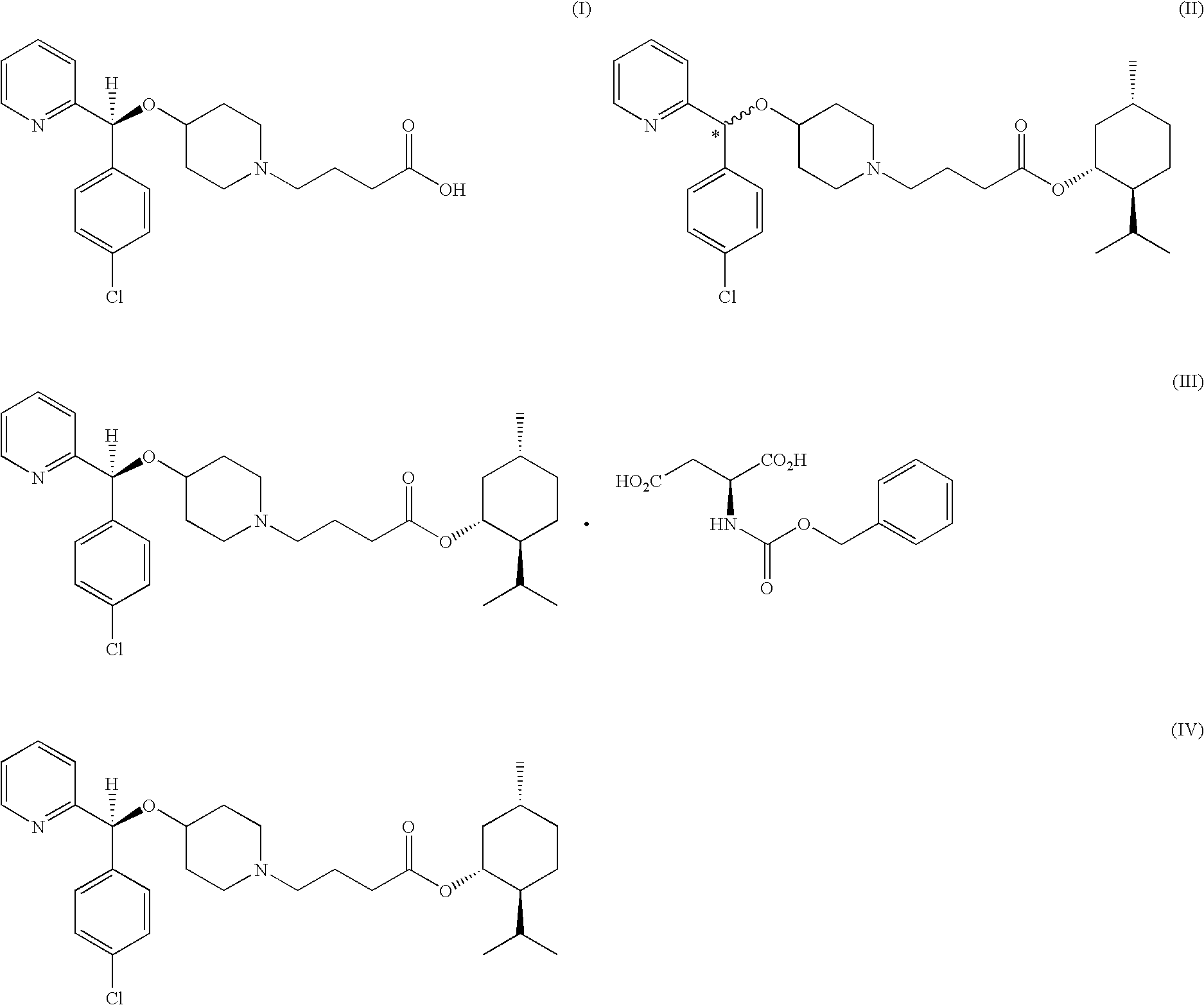 Process for preparing bepotastine and intermediates used therein