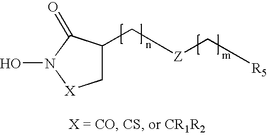 Heterocyclic derived metalloprotease inhibitors