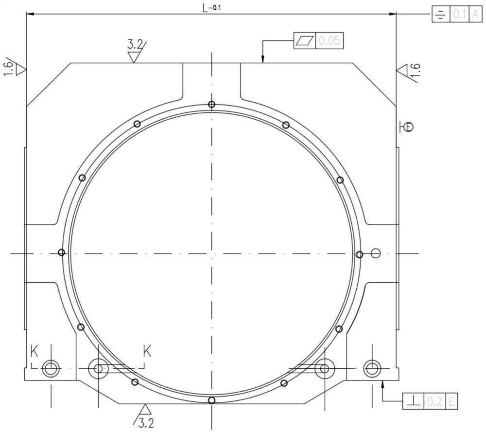 Rolling mill bearing housing and manufacturing method thereof