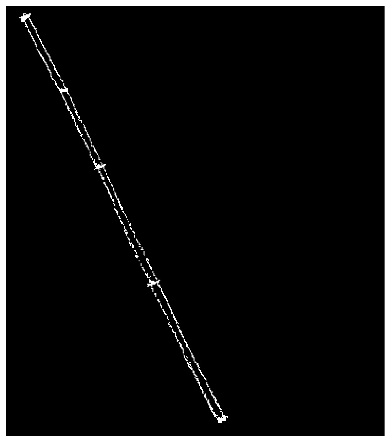 Power transmission corridor vegetation threat early warning method based on satellite remote sensing