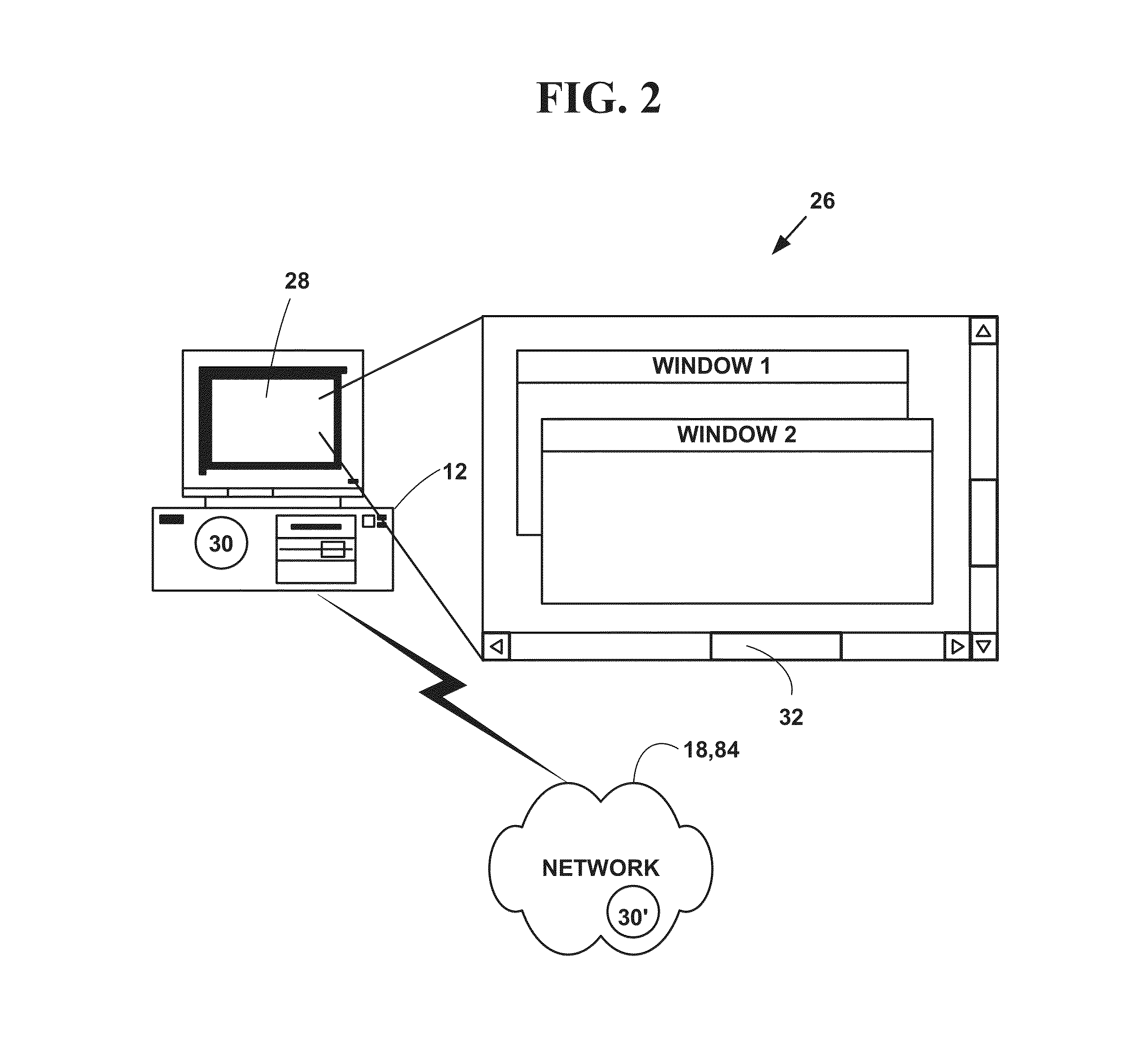 Method and system for automated document registration with cloud computing