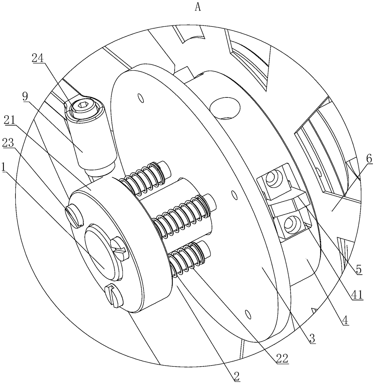 Loading device for cotton sliver sticking equipment