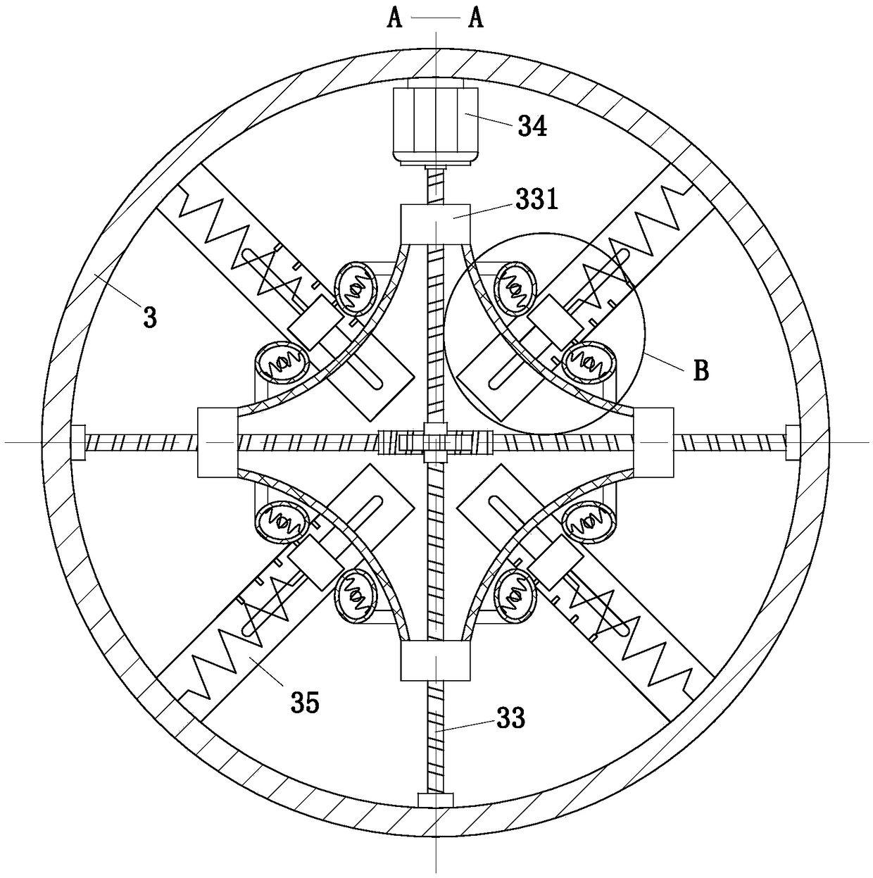 Prospecting borehole drilling method