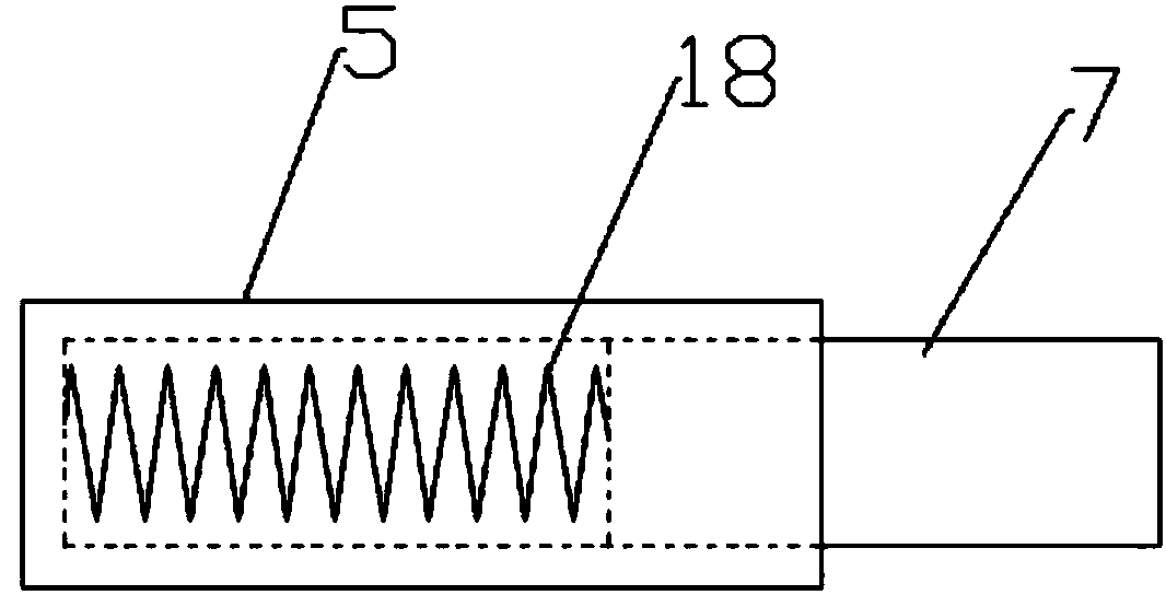 Blank holder device of tank body