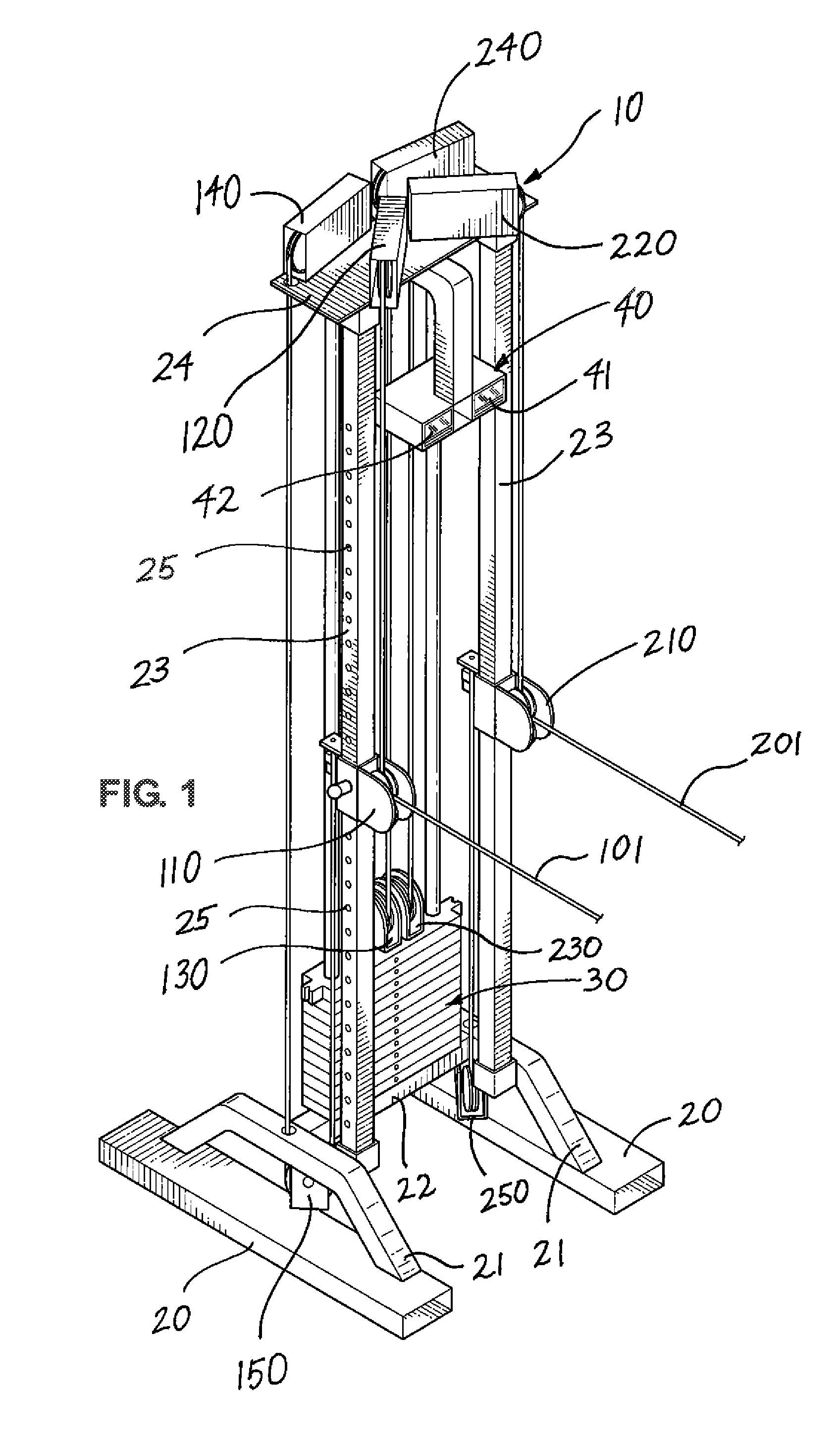 Dual balance exercise apparatus