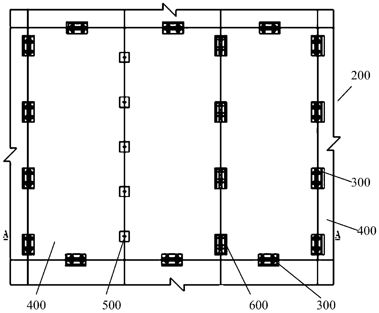 Fabricated type steel concrete composite floor system for steel structure house