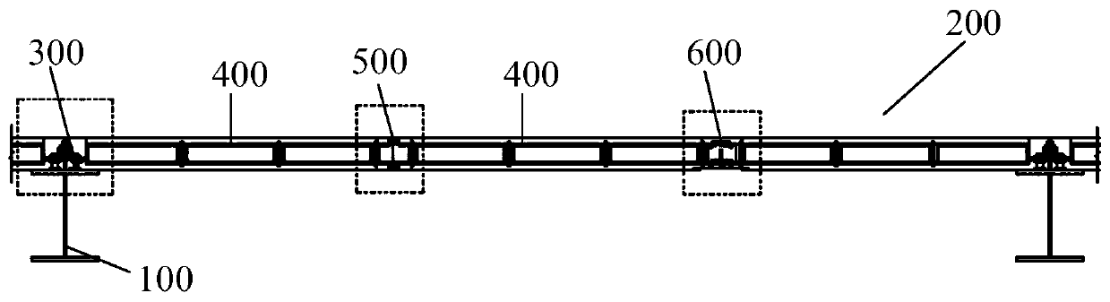 Fabricated type steel concrete composite floor system for steel structure house