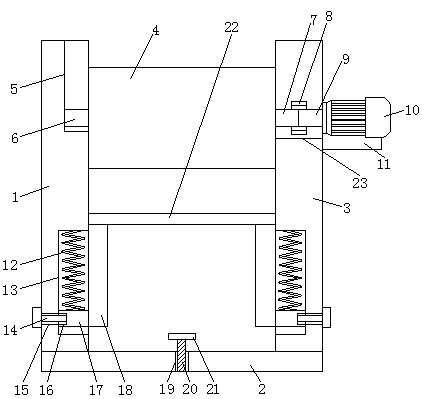 Net tightening device for marine fishing