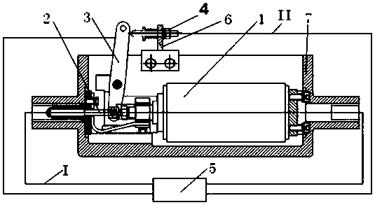 Device and method for measuring opening and closing speed of vacuum circuit breaker