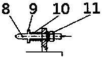 Device and method for measuring opening and closing speed of vacuum circuit breaker