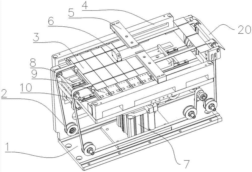 Piece breaking device