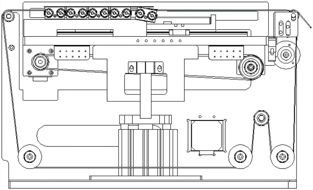 Piece breaking device