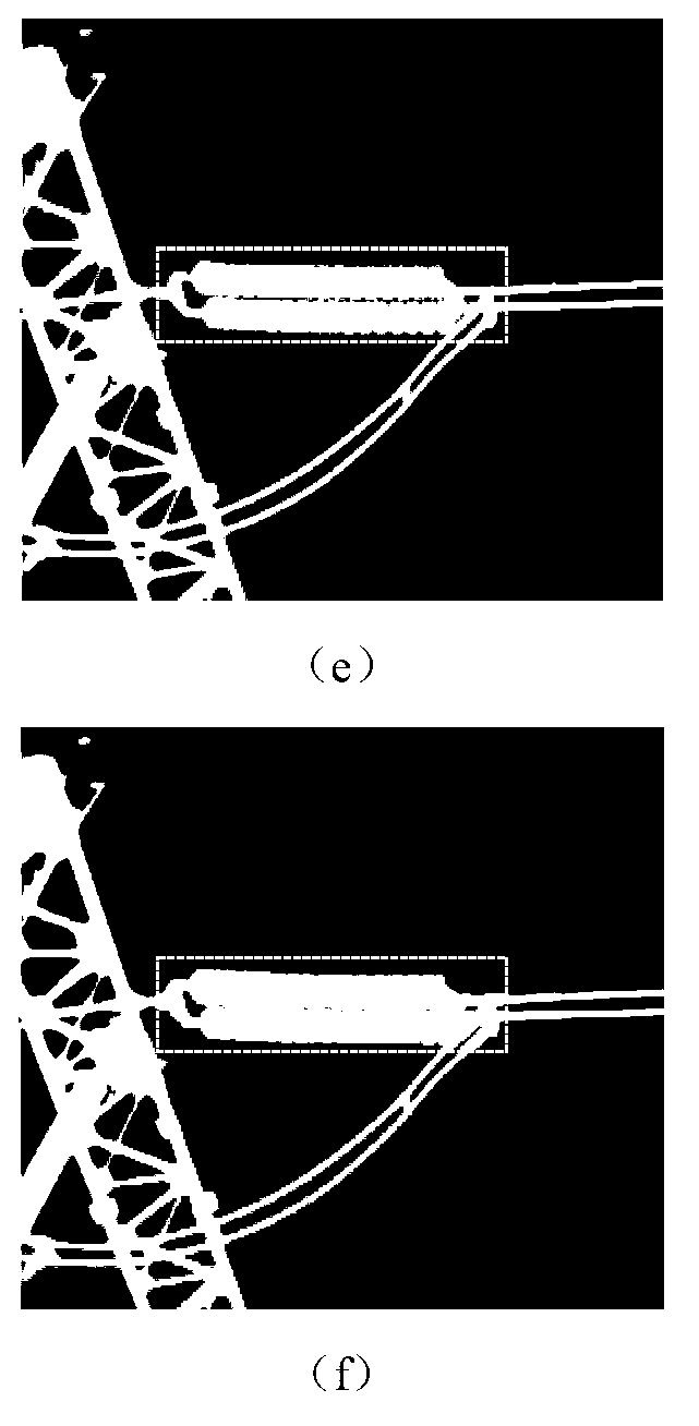 Automatic identification method of insulator chain infrared image