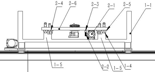 Heavy-load RGV system for flexible production line