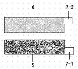 Square lithium ion power battery