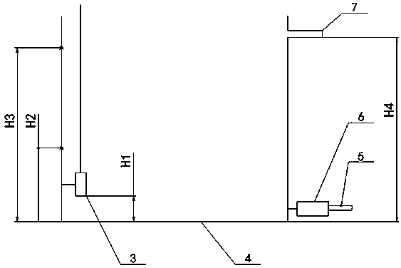 Variable-frequency water supply device and method for centralized water supply system