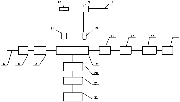 Variable-frequency water supply device and method for centralized water supply system