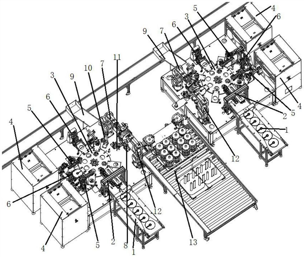 Equipment compatible with assembly of DTRO flow guide disc and CDRO flow guide disc