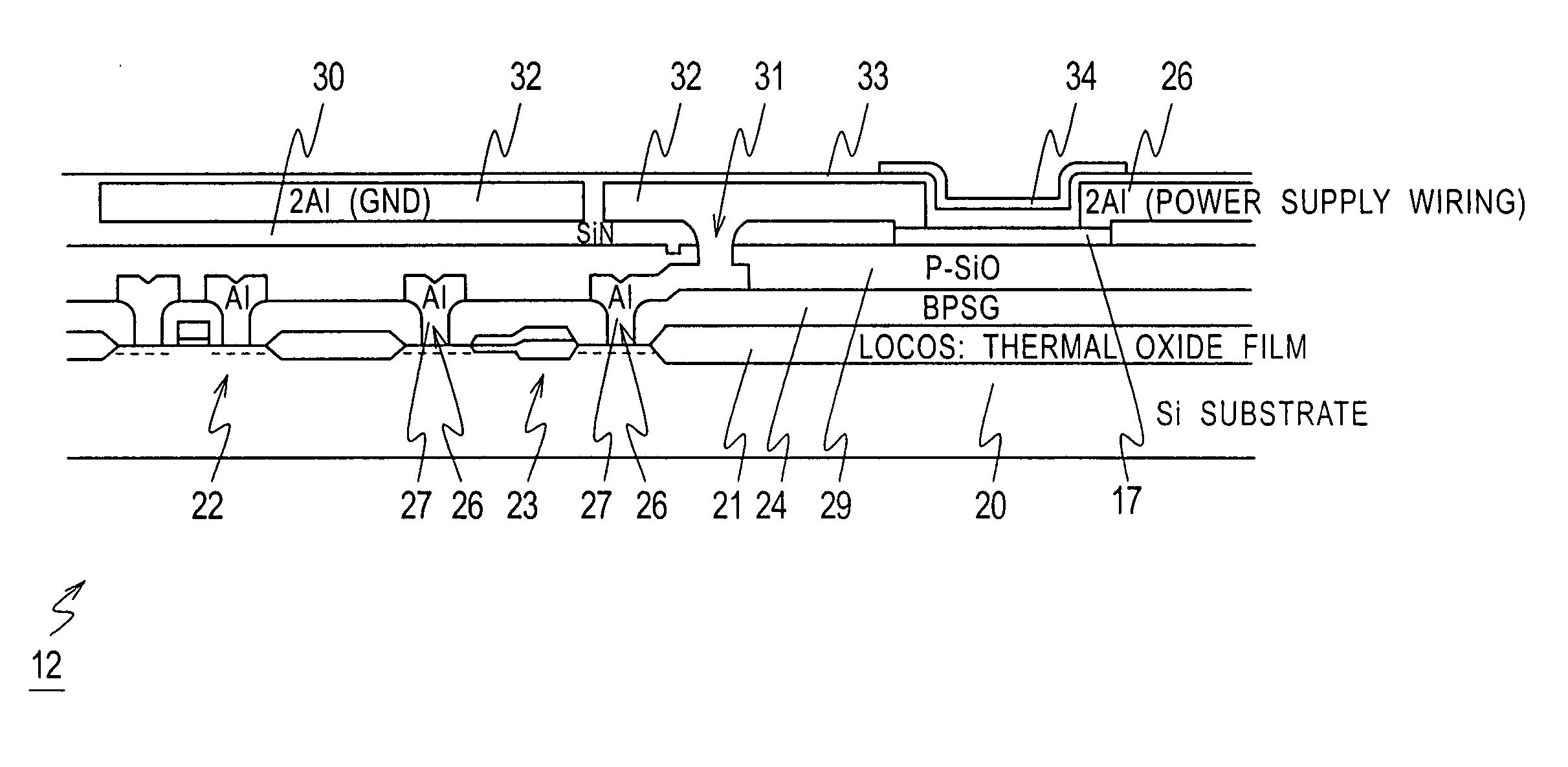 Liquid-discharging head, liquid-discharging device, and method of producing the liquid-discharging head