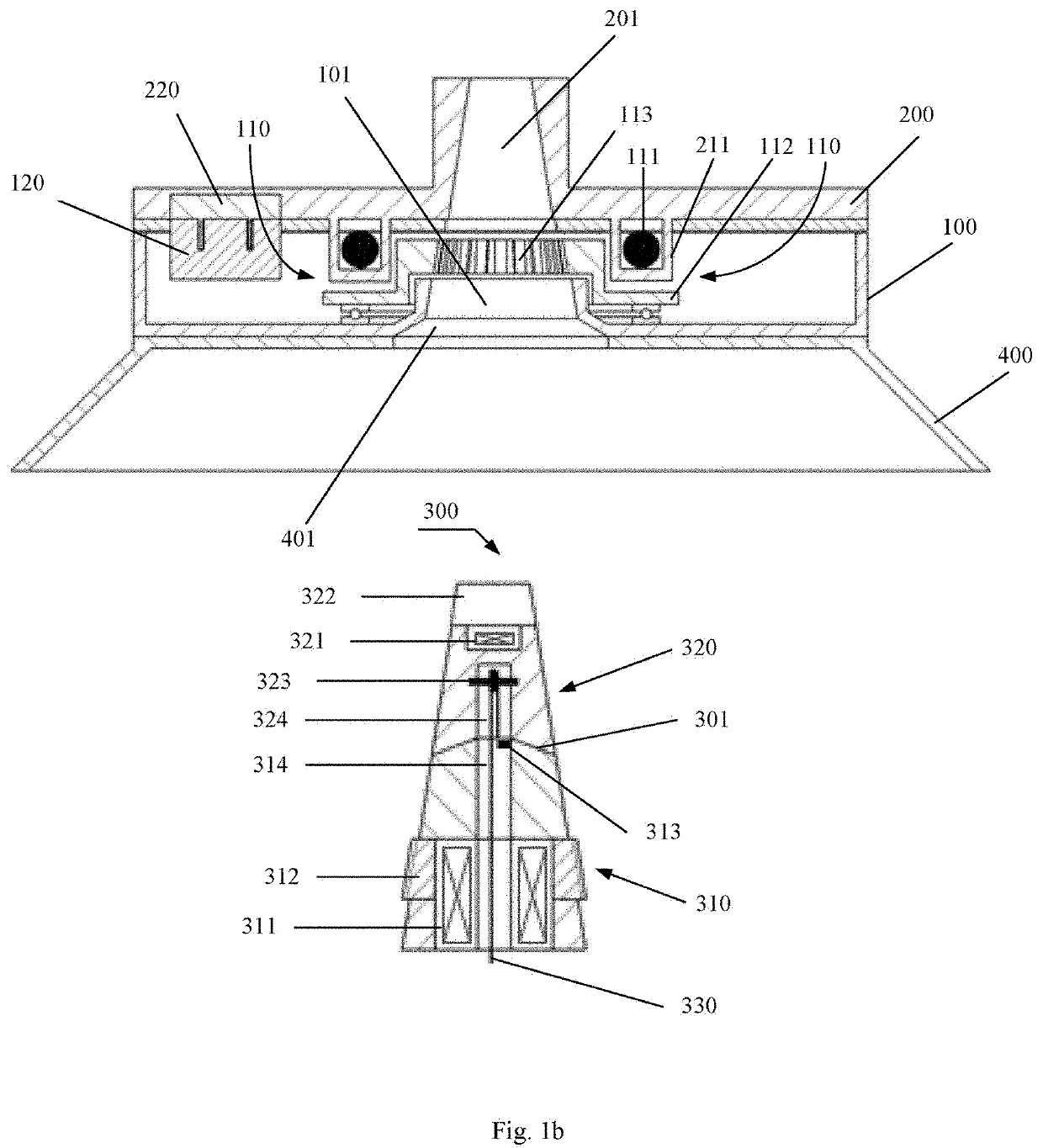 Junction structure for lowering lighting using unmanned aerial vehicle