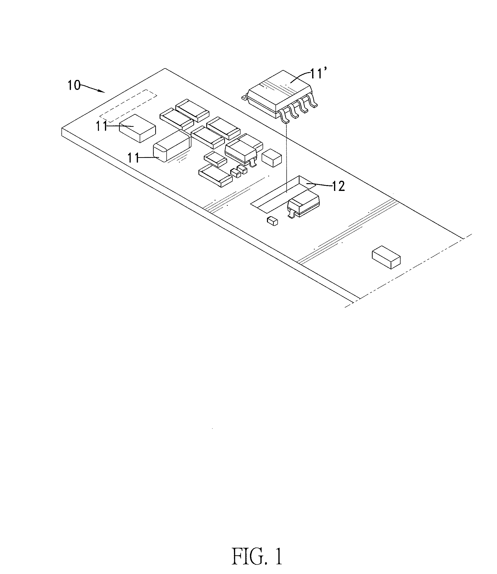 Printed circuit board set having high-efficiency heat dissipation