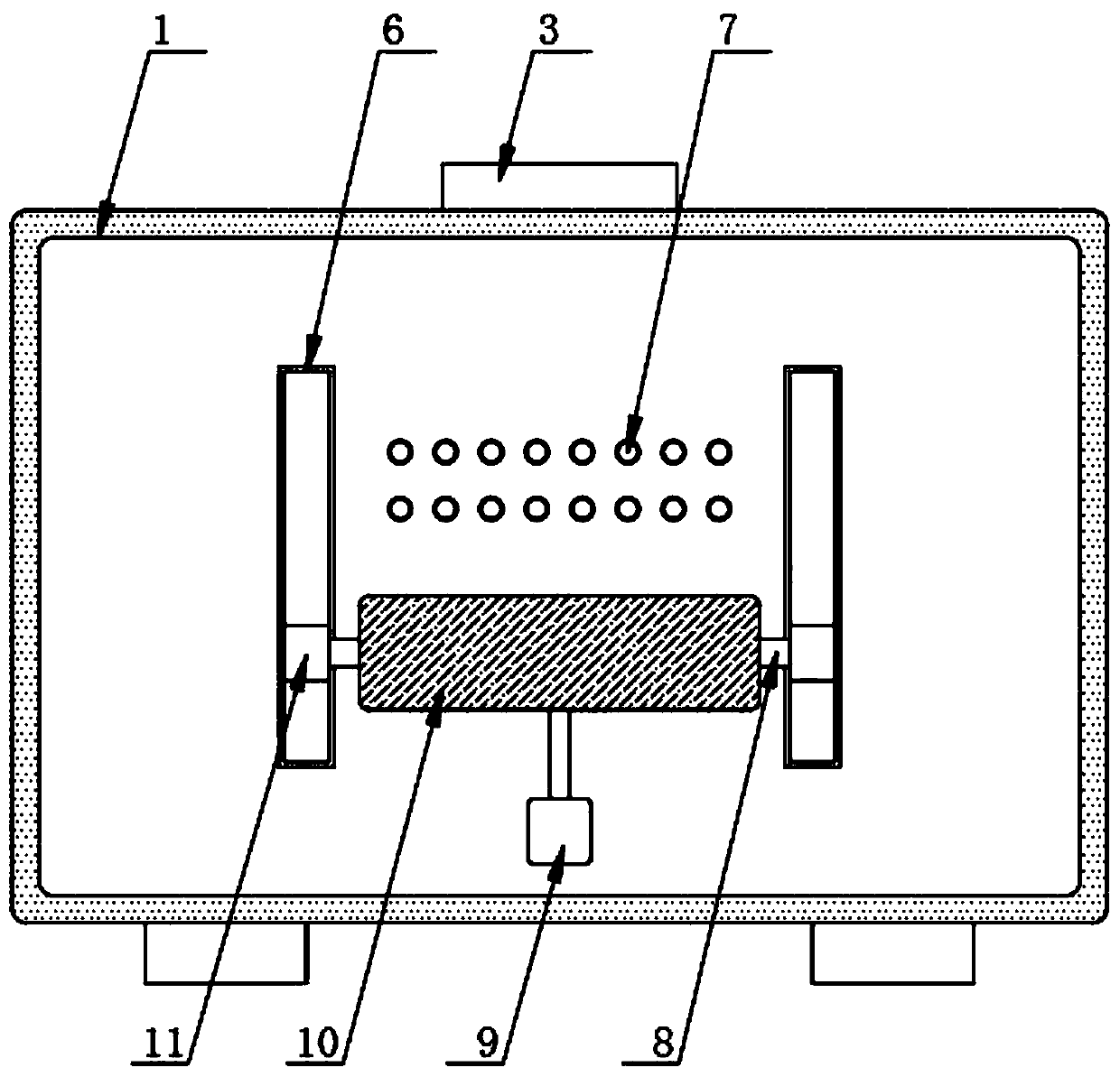 Moisture-proof and noise-reduction electrical control cabinet