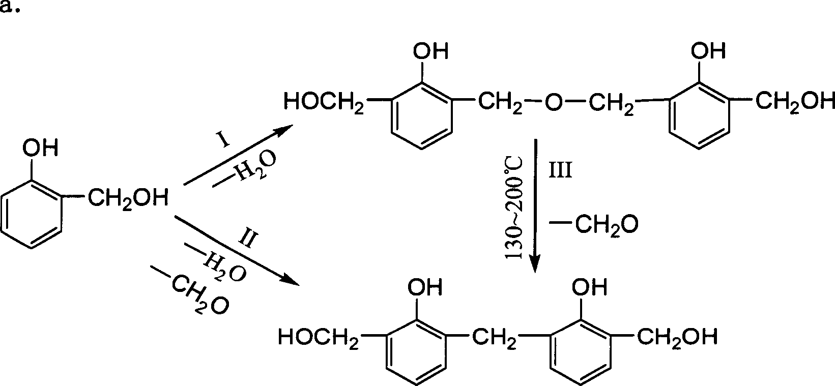 Characteristic aldehyde-less cold core box resin