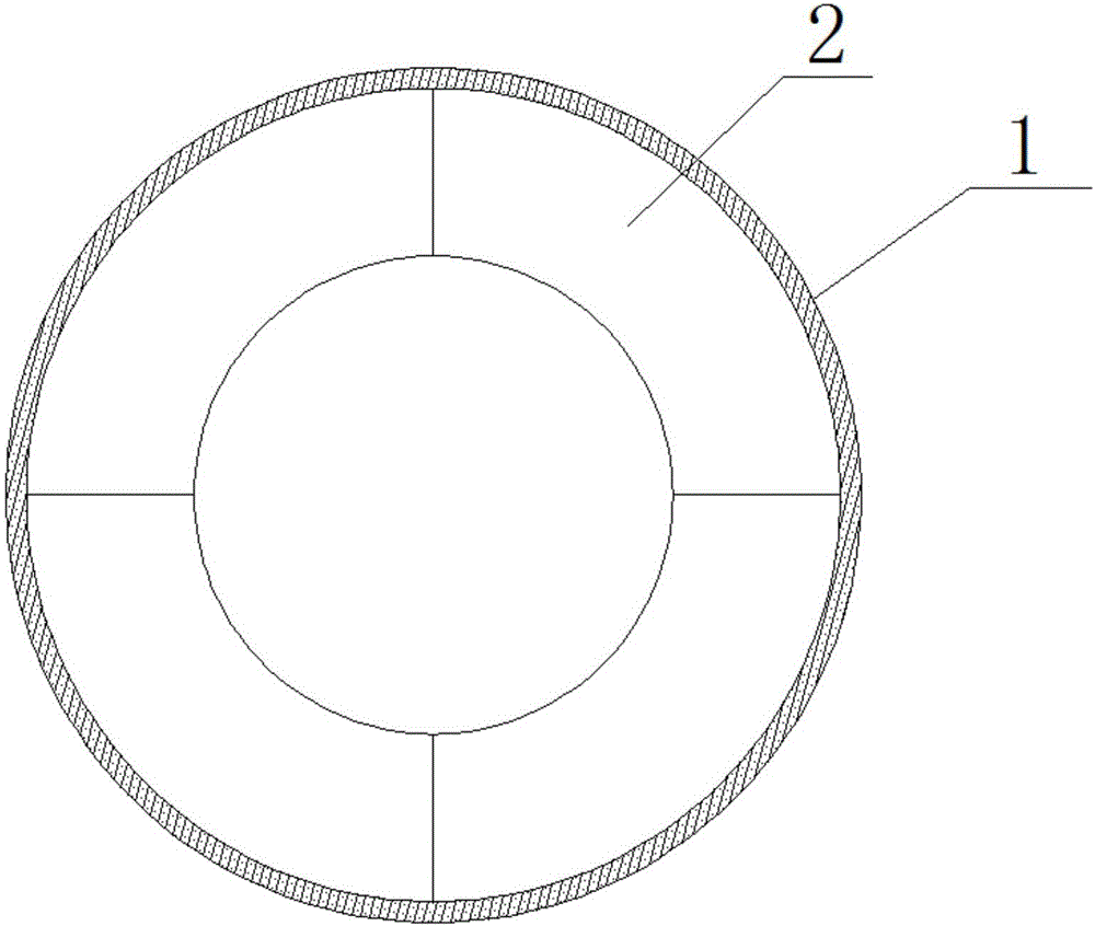 Automobile anti-burst tire