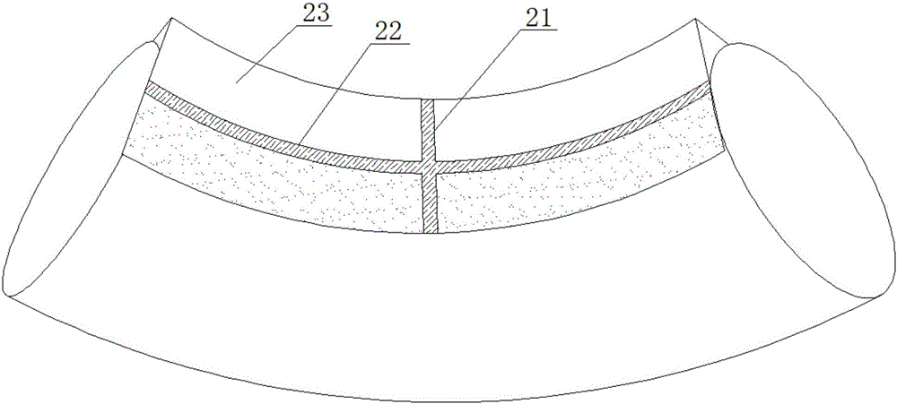 Automobile anti-burst tire