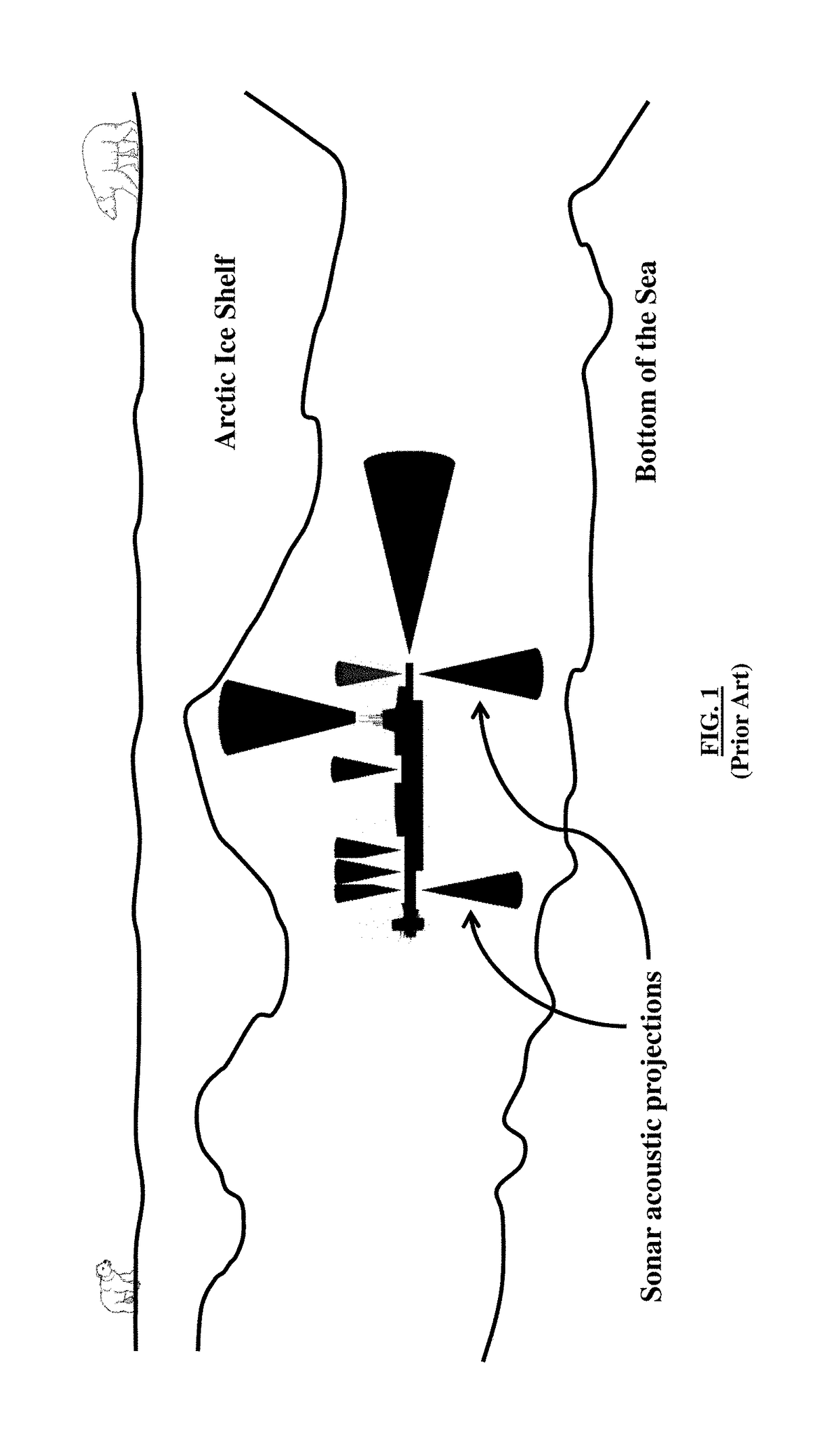 Quantum imaging for underwater arctic navigation