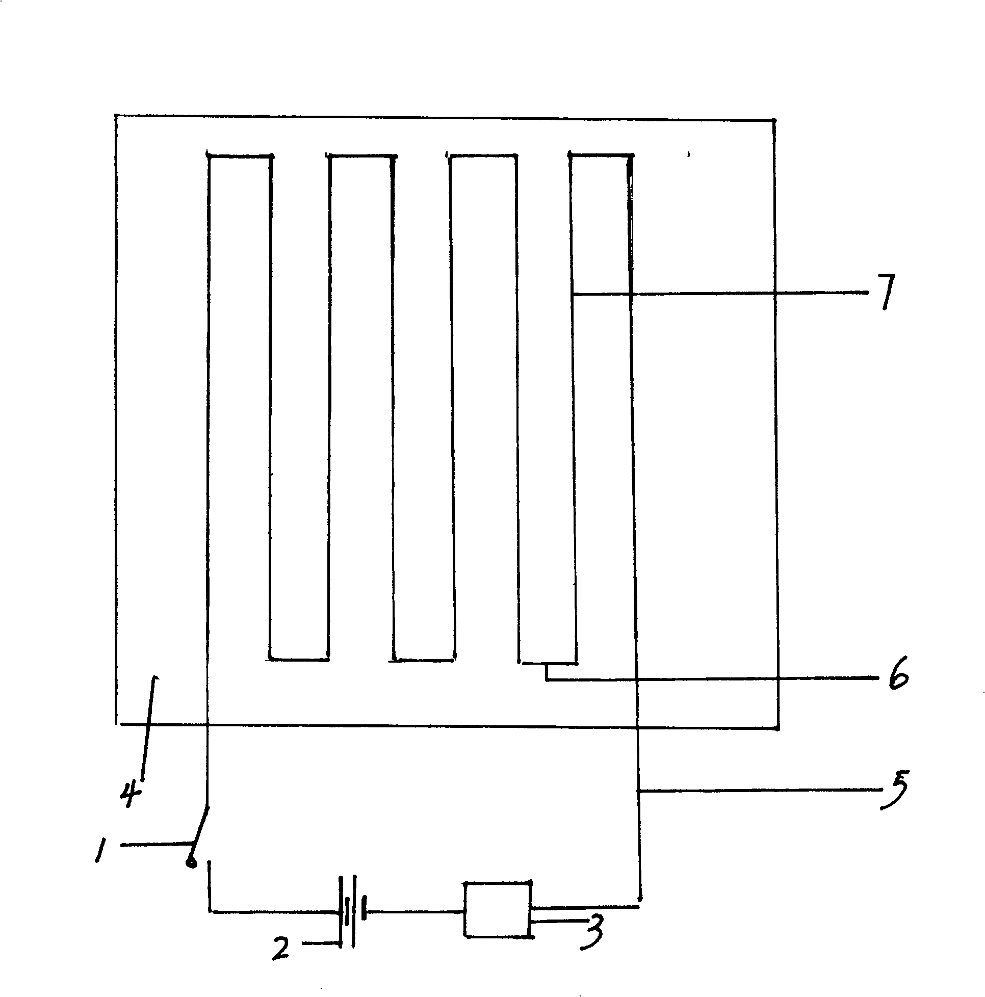 Intelligent temperature control and conductive face fabric with nano material and its preparation method and application