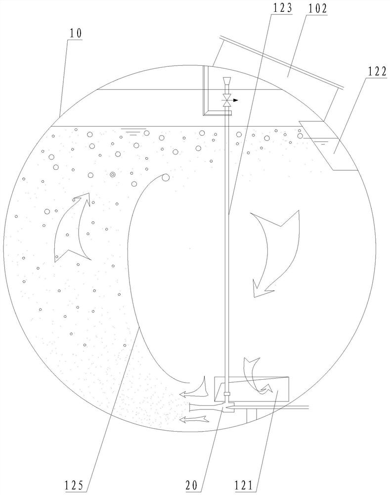 Closed air floatation device and air floatation method