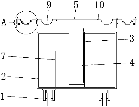 Paper separator installation protection device