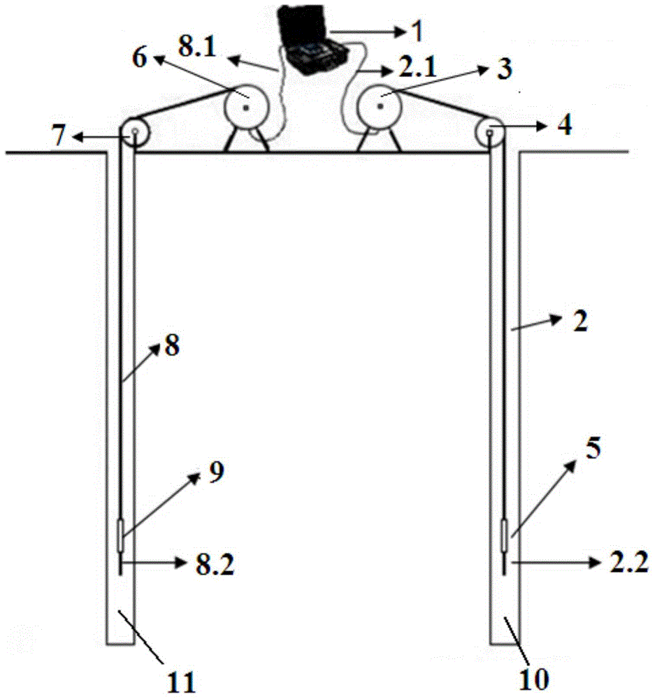 Pseudorandom spectrum-spread electromagnetic wave tomographic imaging instrument and method for achieving imaging