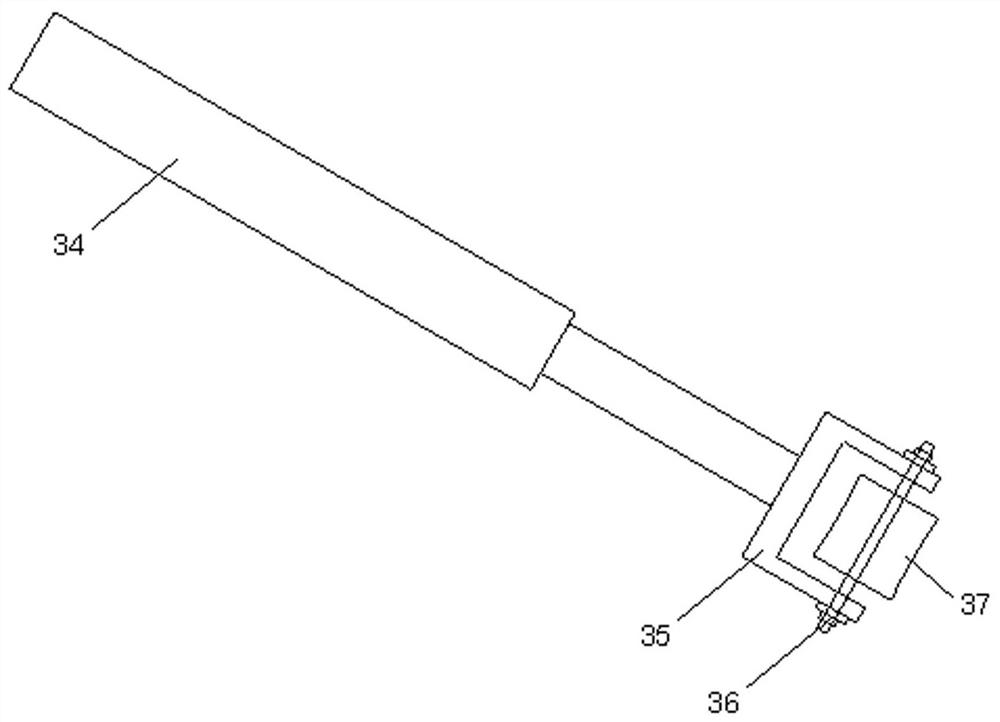 Ultra-long large-diameter pile foundation underwater operation platform unit, operation platform and construction method